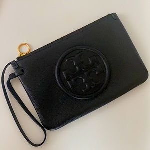 Tory Burch perry bombe wristlet - Black